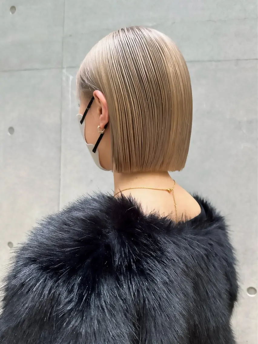 ミディアム カラー カット ヘアカラー トリートメント 🦋レイヤーカット ミドリカワ🦋のヘアスタイル