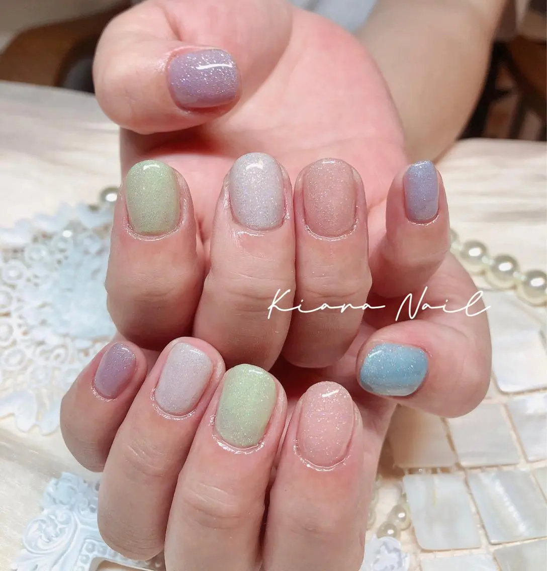 ネイル ワンカラーネイル 🍭Kiara Nail🍭のネイルデザイン
