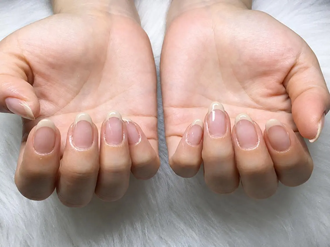 ネイル フレンチネイル ハンドネイル Airi. kのネイルデザイン