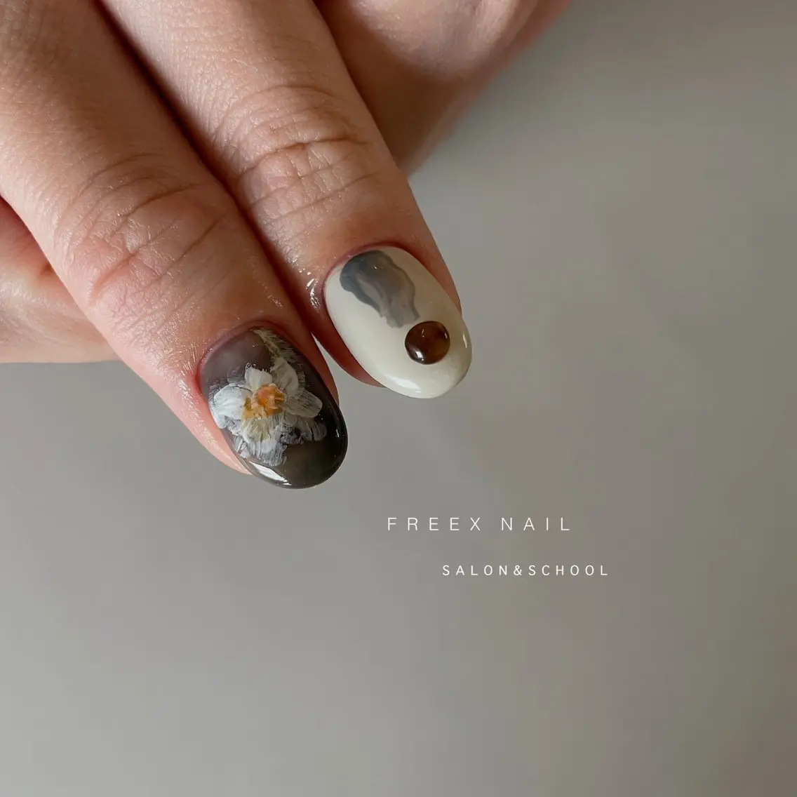 ネイル ニュアンスネイル ハンドネイル フットネイル freex nail /ニュアンス/個性派のネイルデザイン
