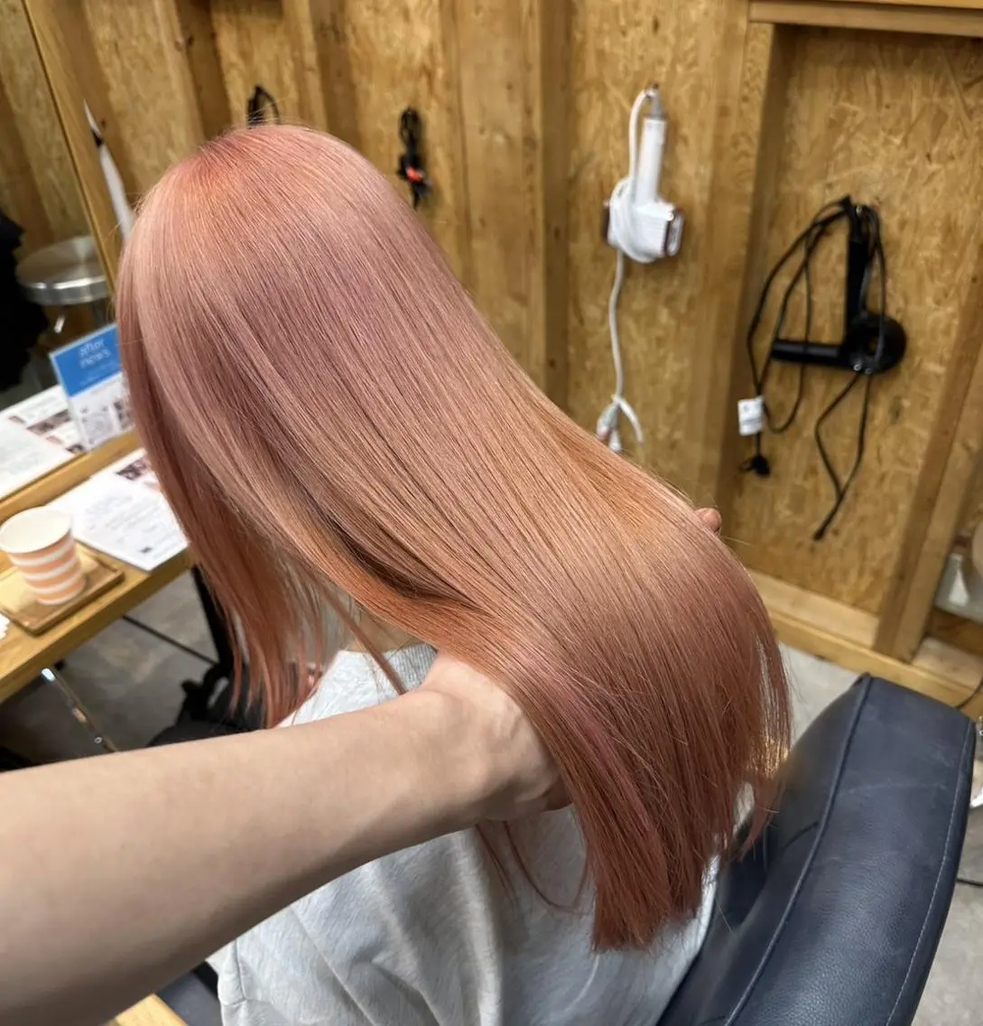 セミロング ダブルカラーモデ ル募集中/もえのヘアスタイル