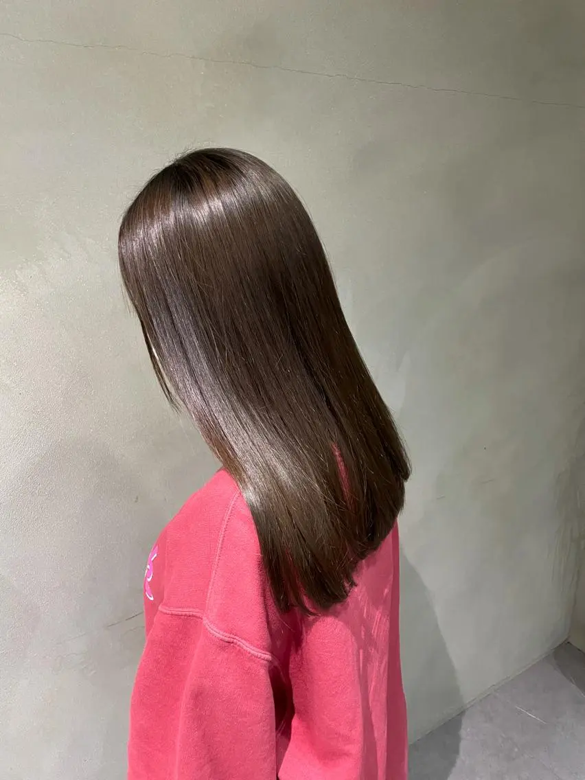 美髪縮毛矯正+トリートメント+カット¥9900の写真