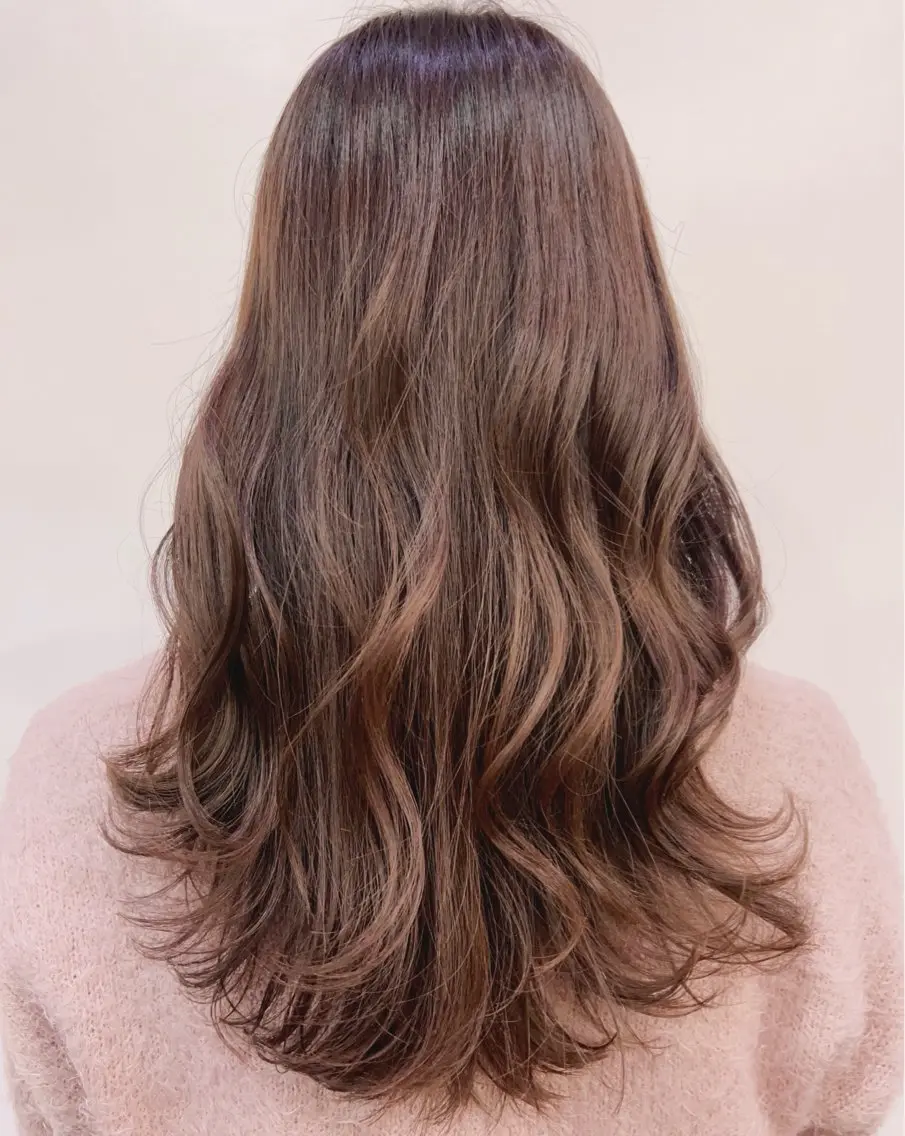 ロング 平田 一成のヘアスタイル