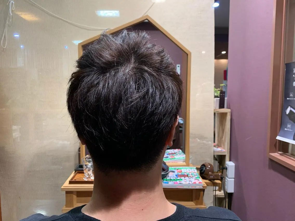 ショート メンズ特化西村 雄太のヘアスタイル