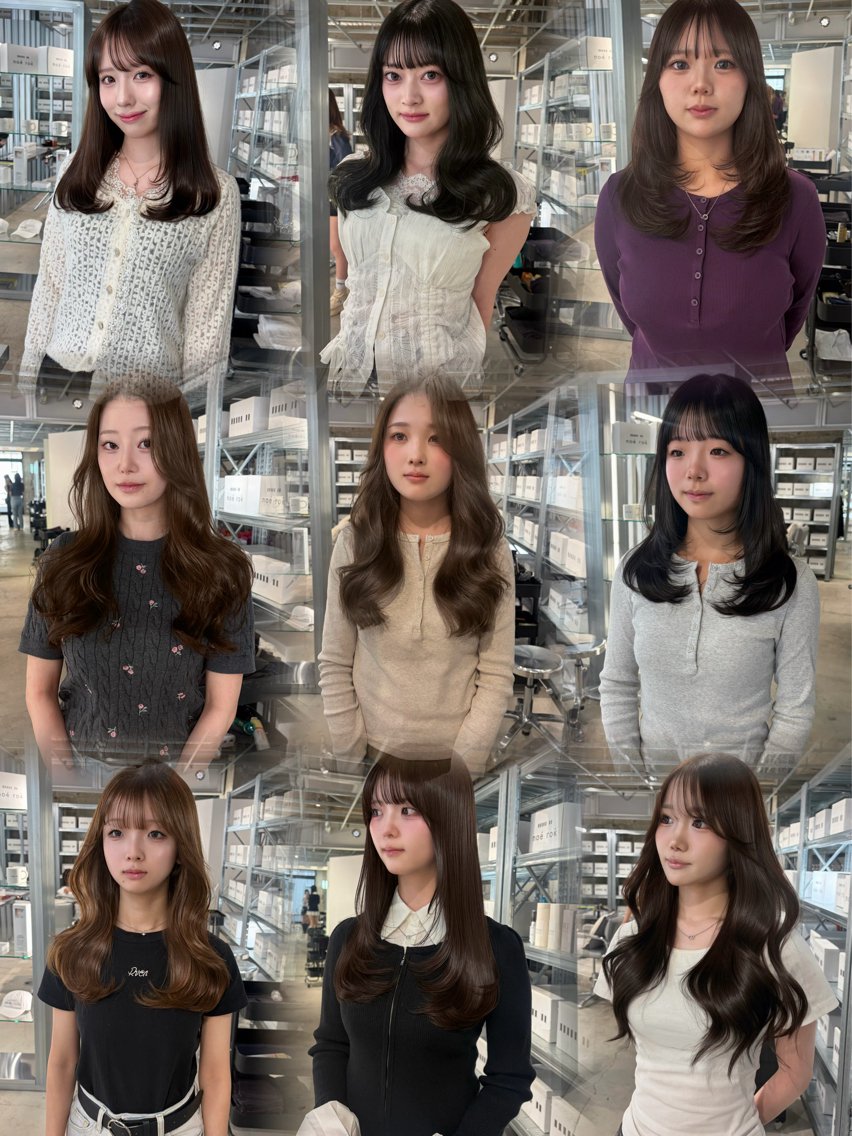 ロング カット トリートメント ダブルカラー/レイヤ ーカット 🤍ゆきなのヘアスタイル