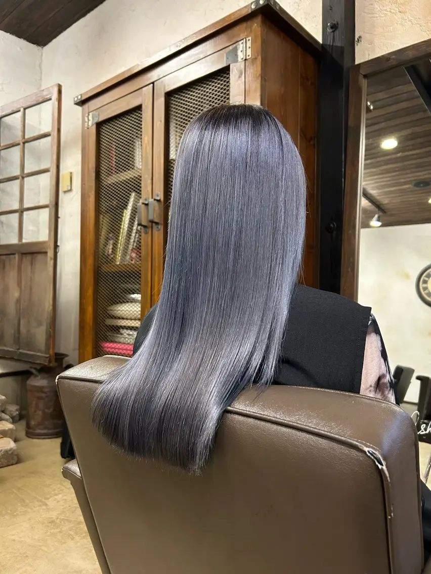 ロング カラー ブリーチ トリートメント 🫧 のぞみ🫧のヘアスタイル