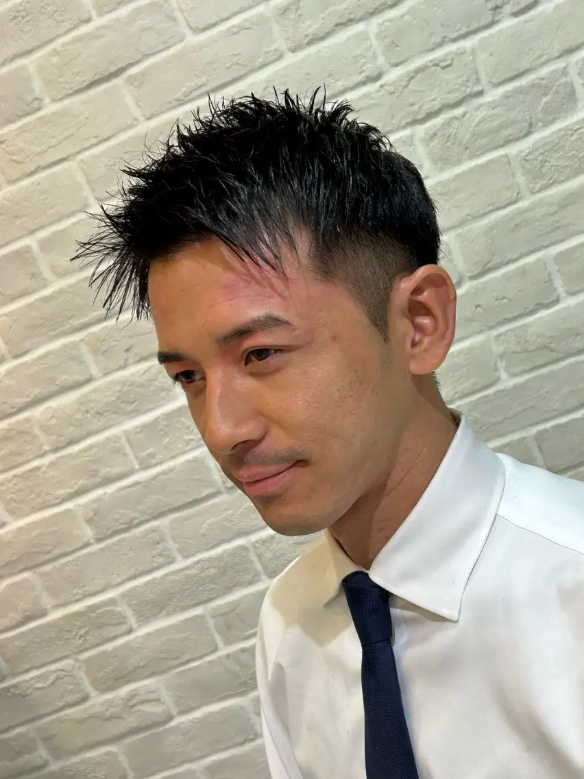 ショート メンズ ビジネス 蛭田 裕介のヘアスタイル