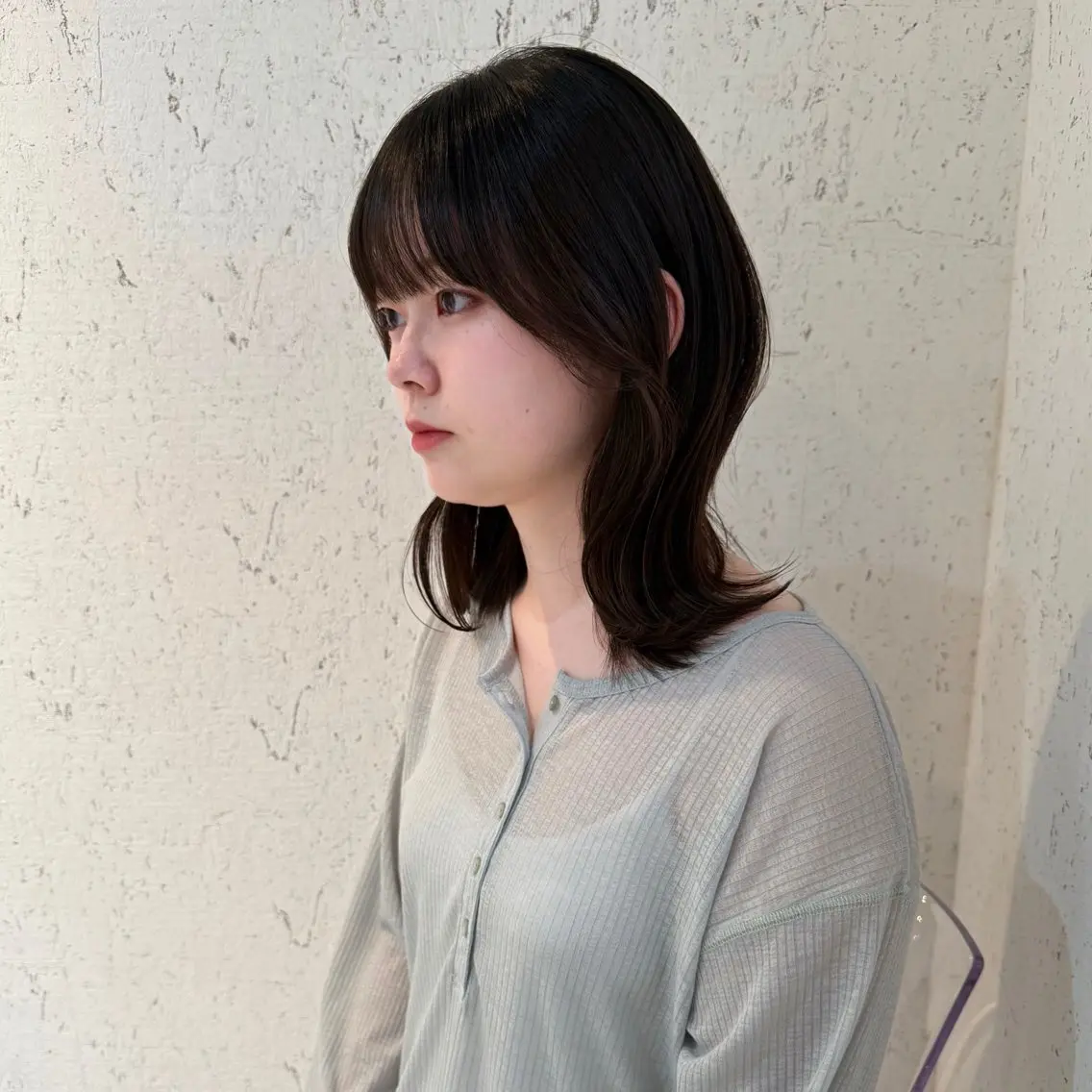ミディアム カラー カット トリートメント mai / linoah˚✧のヘアスタイル