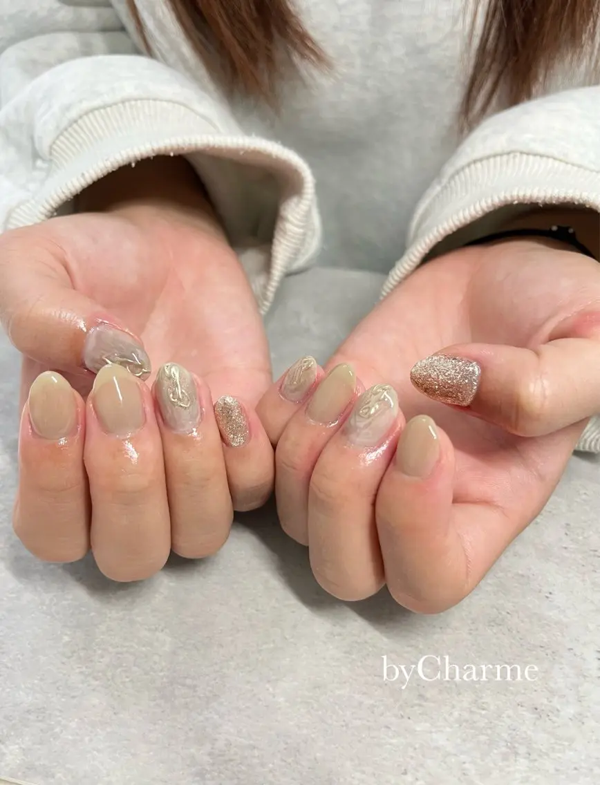 ネイル ニュアンスネイル Ray. Maayaのネイルデザイン