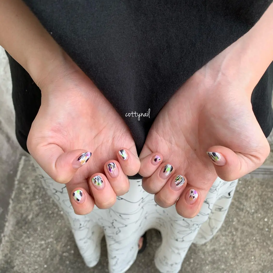 ネイル アートネイル ジェルネイル ニュアンスネイル cottynail -miki-のその他イメージ