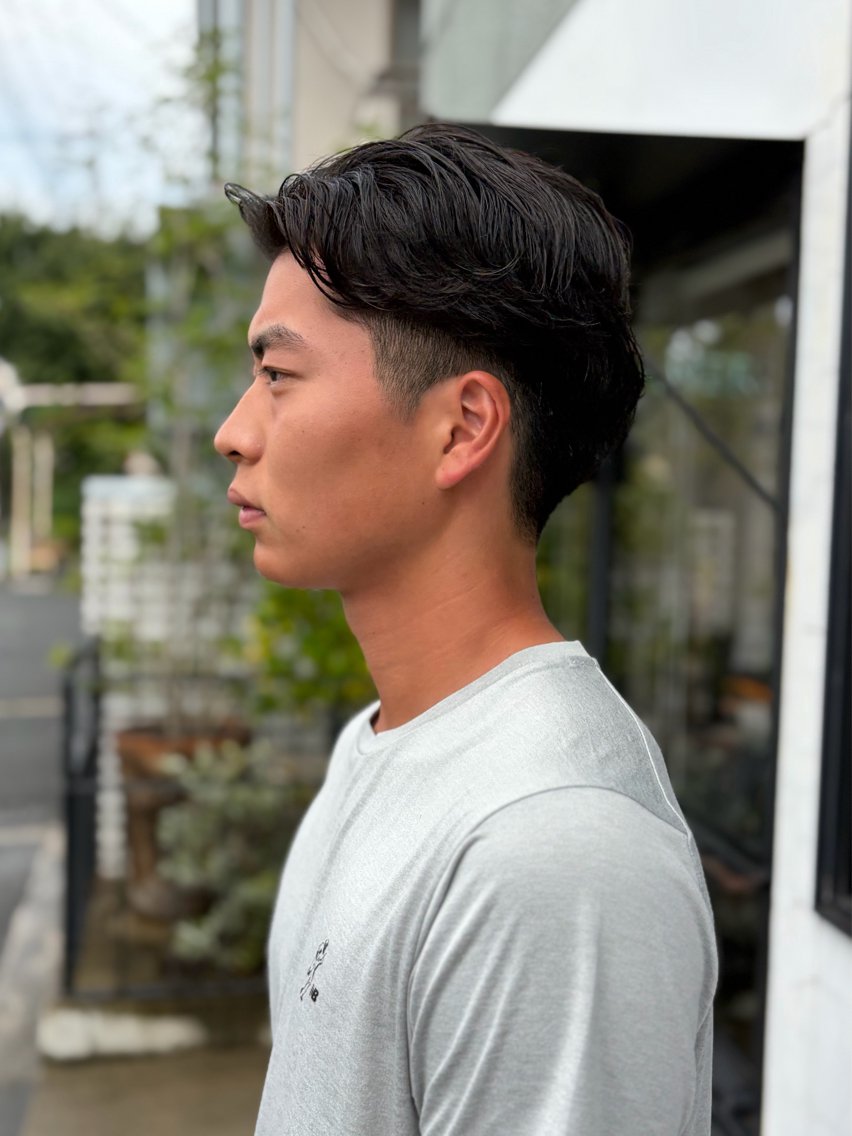メンズ 溝渕 天馬のヘアスタイル
