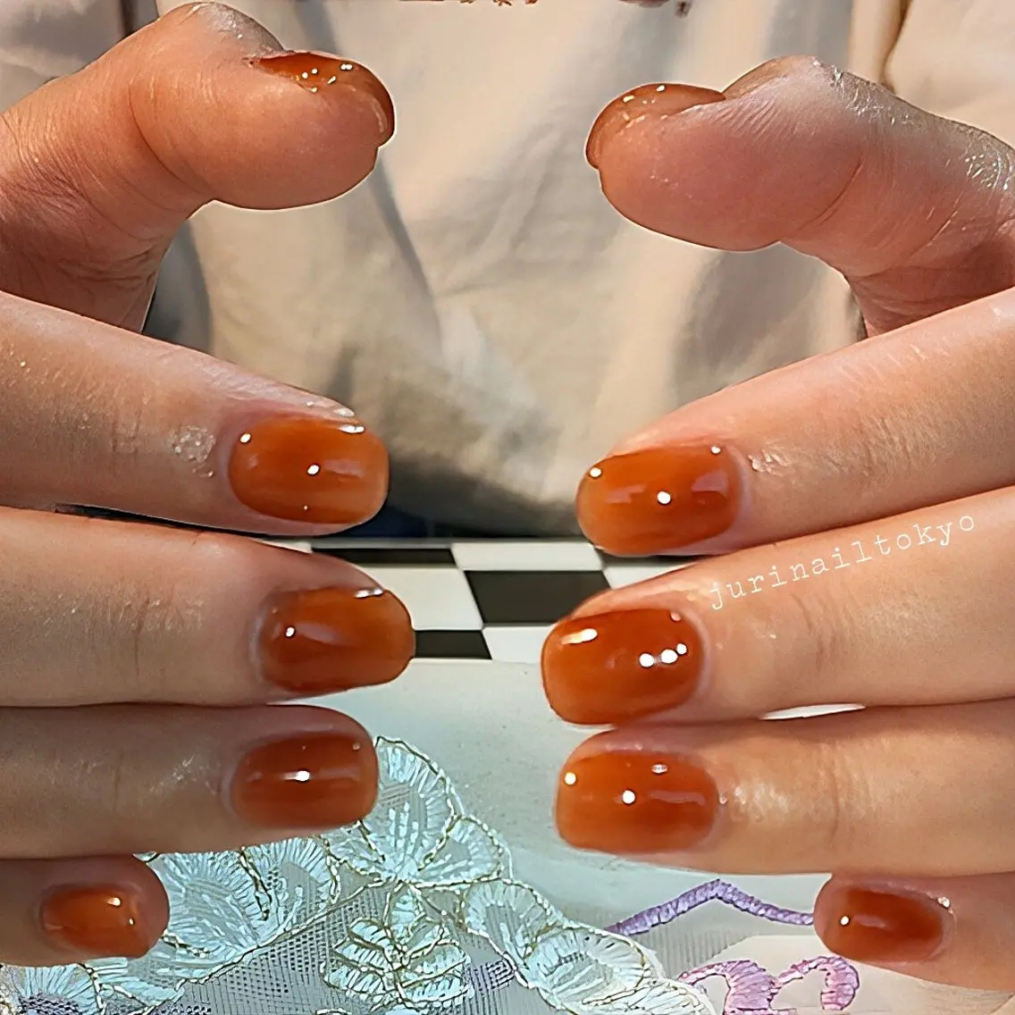 ネイル ハンドネイル ハンドケア jurinail tokyoのネイルデザイン