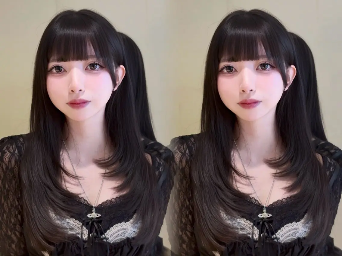 セミロング カット ヘアカラー トリートメント 谷川が作る熊本1🥇 レイヤーカットのヘアスタイル