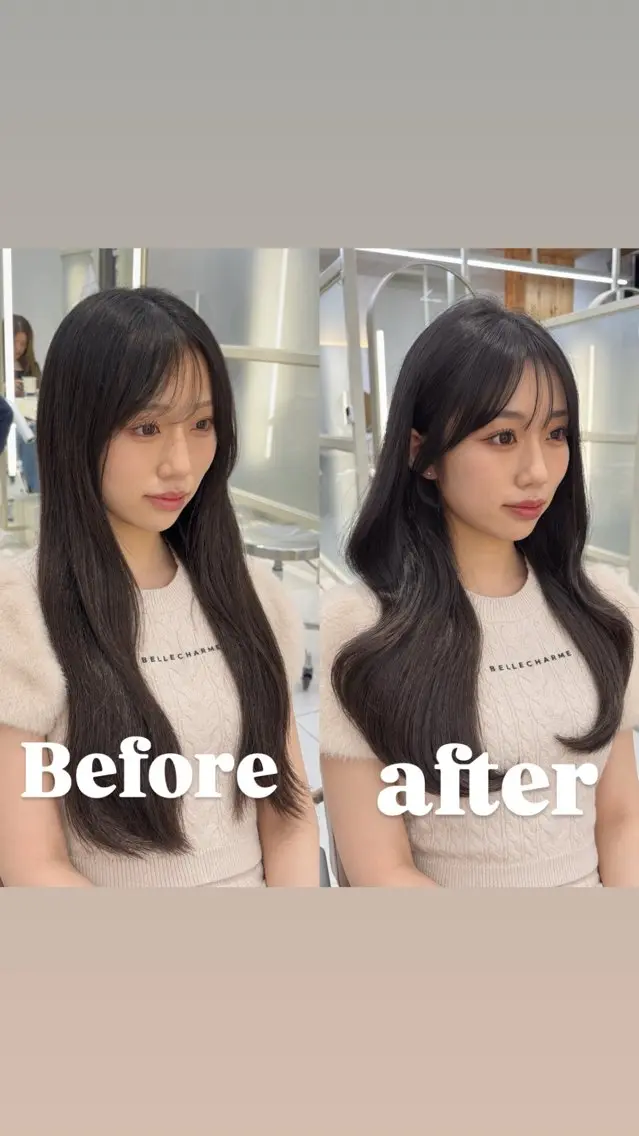 ミディアム 鈴木 彩莉のヘアスタイル