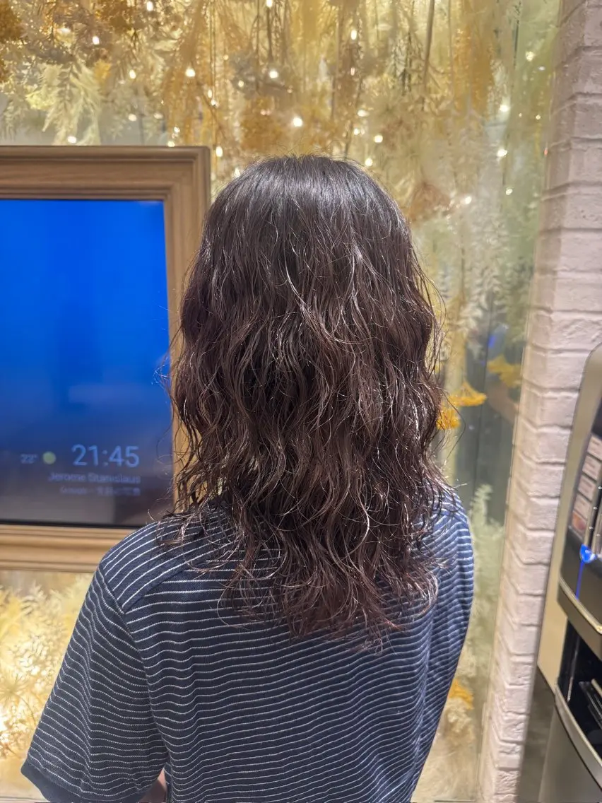 パーマ カット パーマ トリートメント TiffaGINZA /Momokaのヘアスタイル