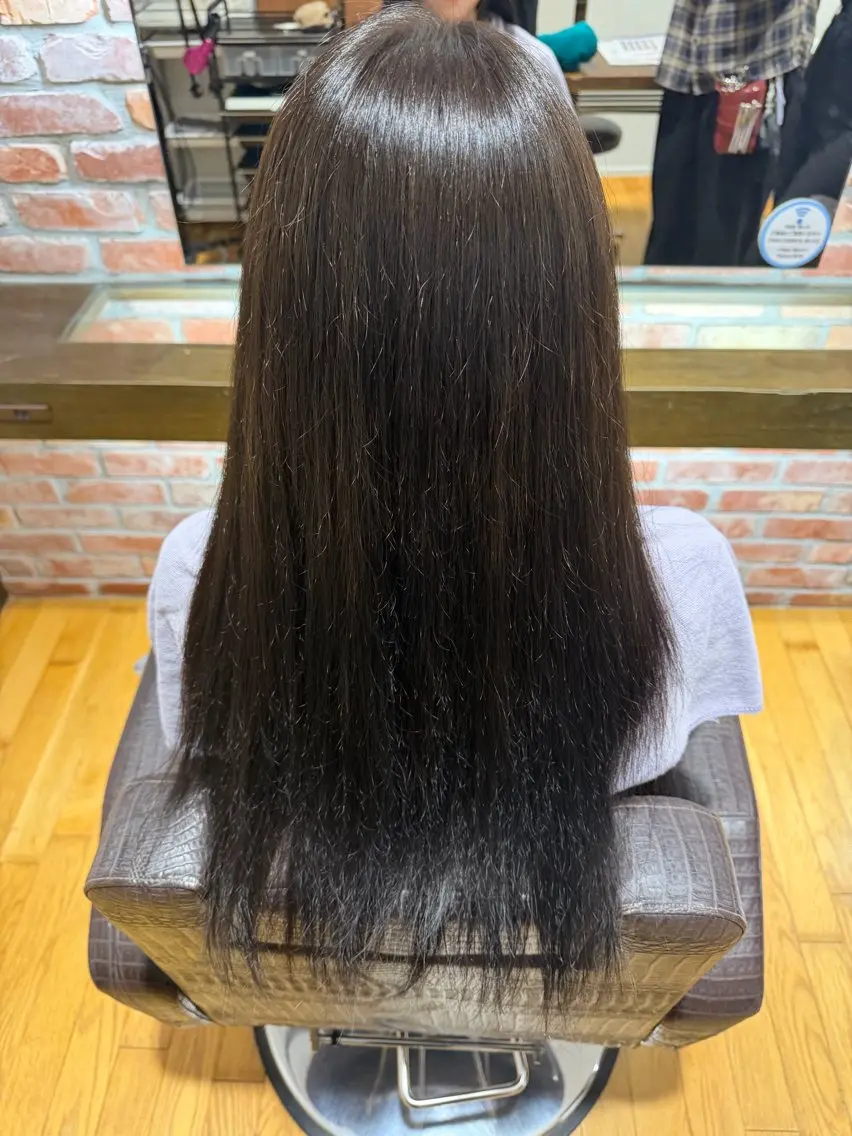 カラー ヘアカラー 吉田 有沙のヘアスタイル
