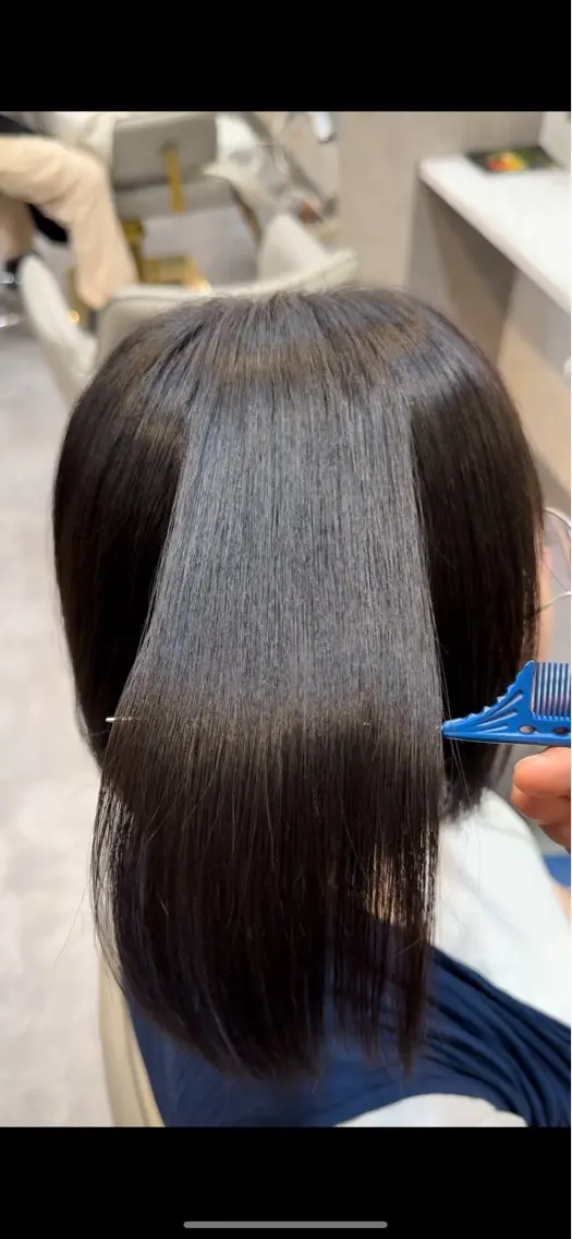 ショート カット 縮毛矯正 菊地 智 【LAZO】千歳船橋のヘアスタイル