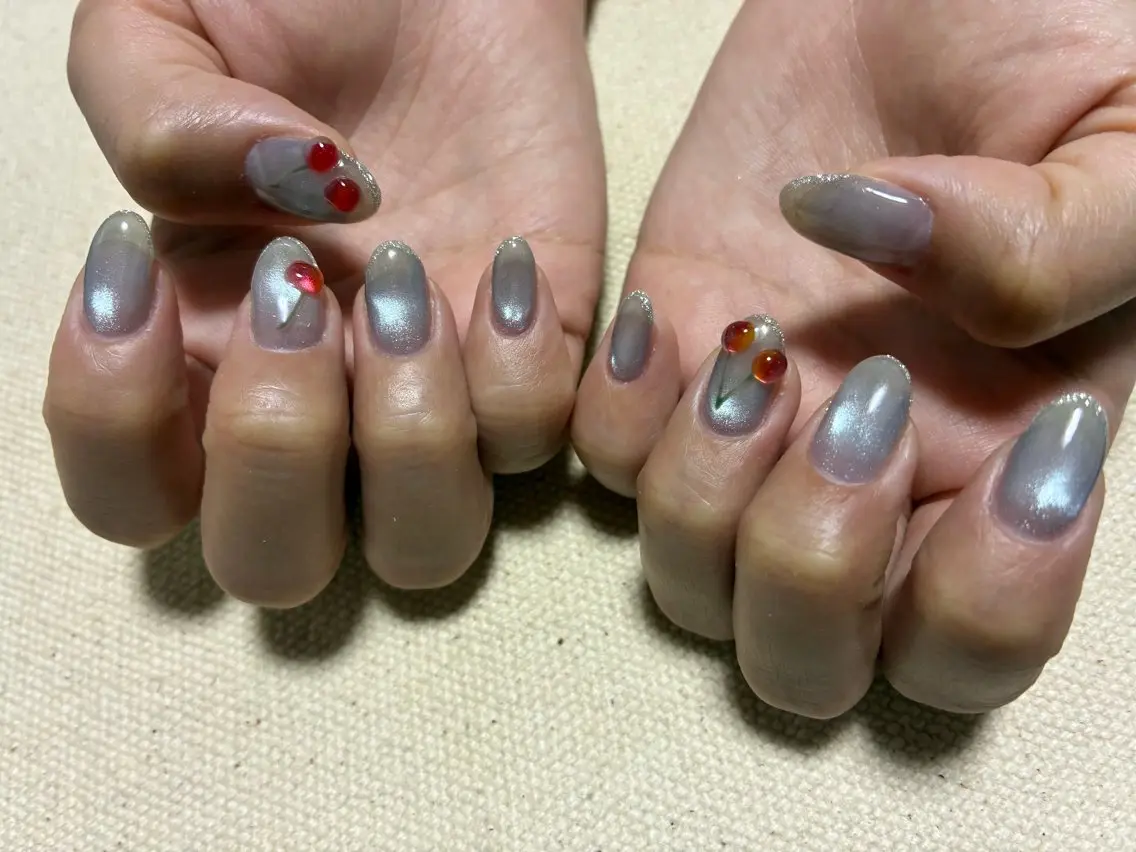 ネイル ジェルネイル ハードジェル 持ち込み nail room カジカジのネイルデザイン