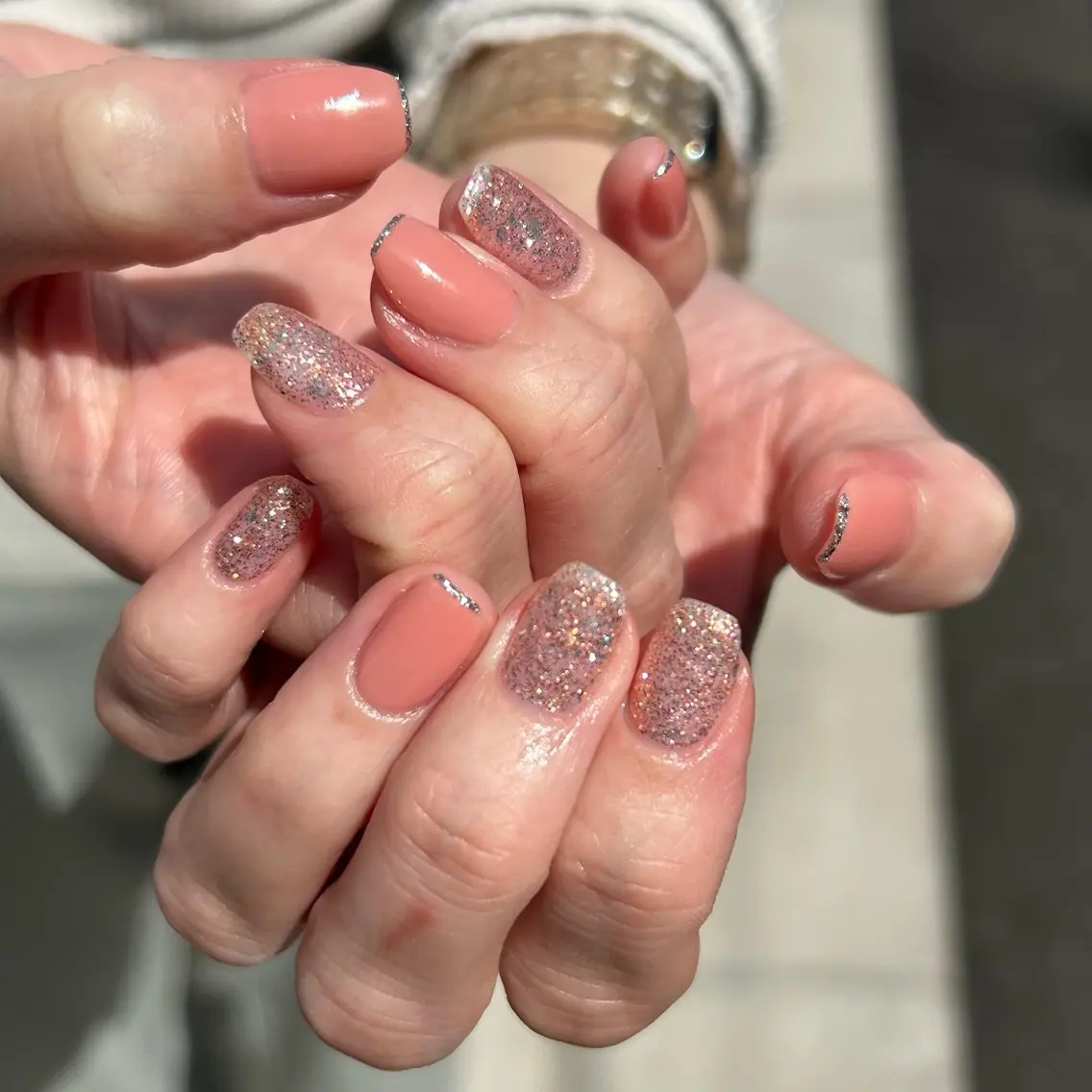 ネイル フレンチネイル Ezura Yumi シンプル/フィルインのネイルデザイン