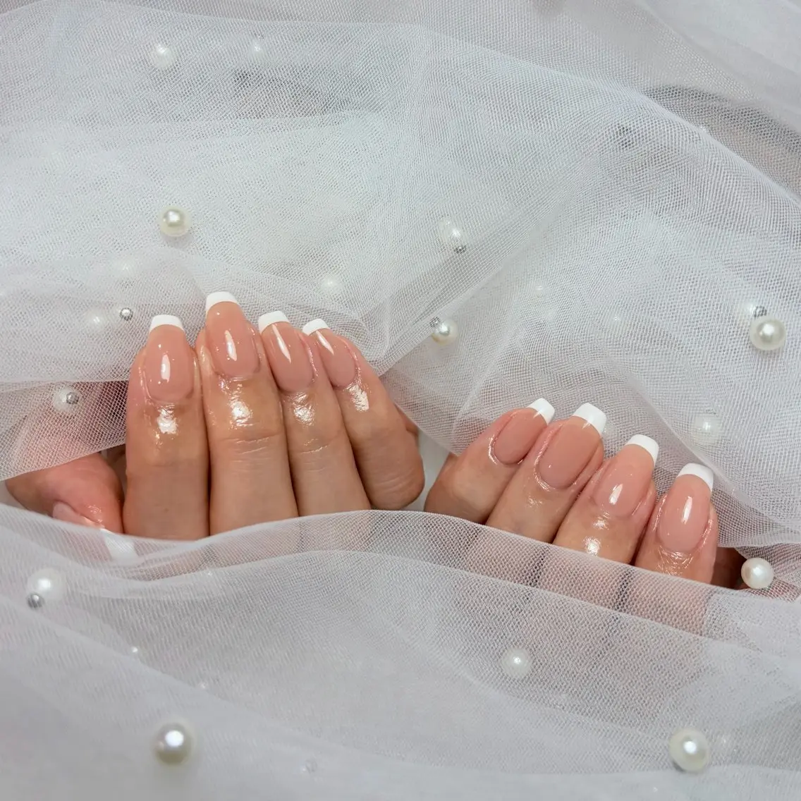 ネイル ハンドネイル 𝐴𝑘𝑎𝑟𝑖 🤎のネイルデザイン