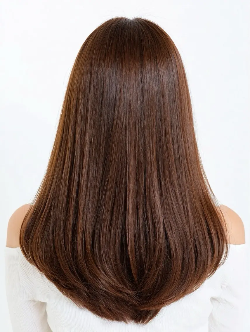 ミディアム カラー ヘアカラー 松本 桜のヘアスタイル