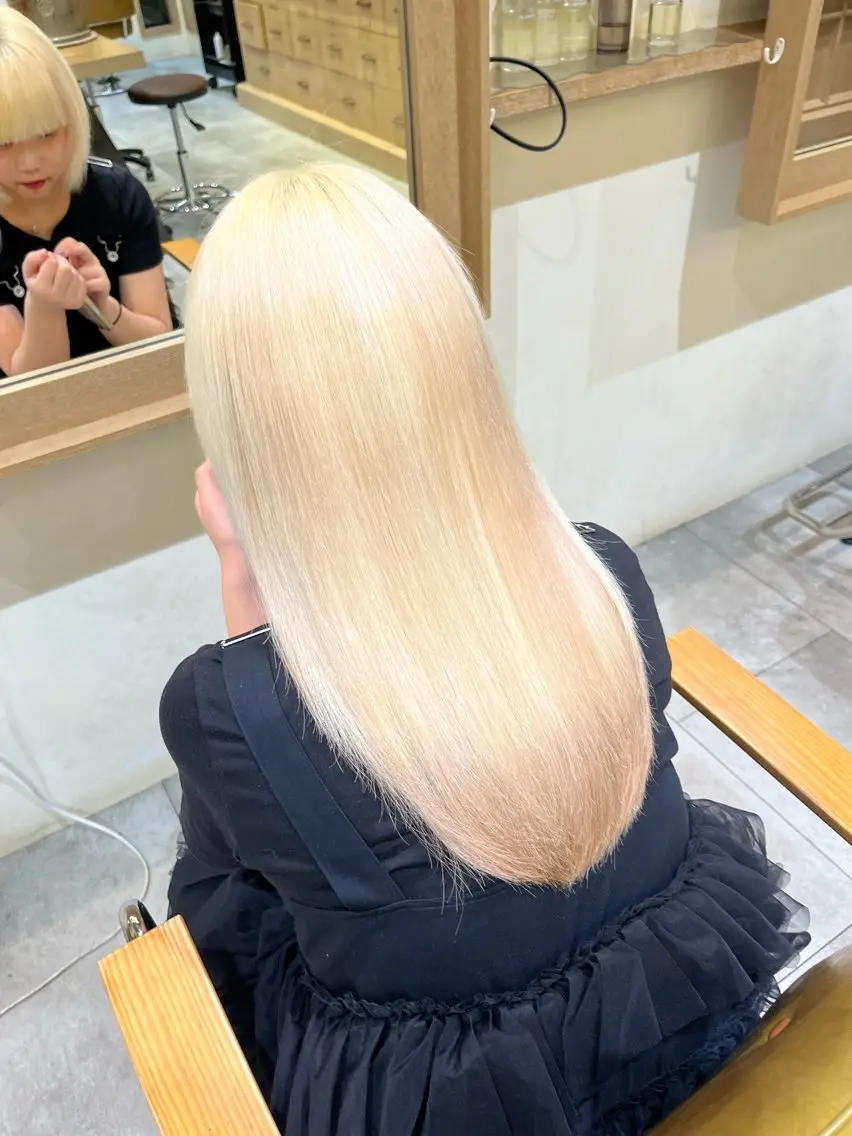 ロング トリートメント トリートメント 透明感カラー/ブラ ウンカラー/中島峻のヘアスタイル