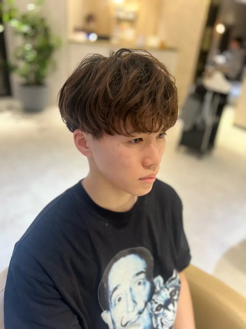 パーマ 井上 香朋のヘアスタイル