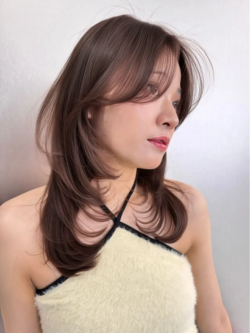 ミディアム 🌈パーマ大募集中 銀座sandノスケのヘアスタイル