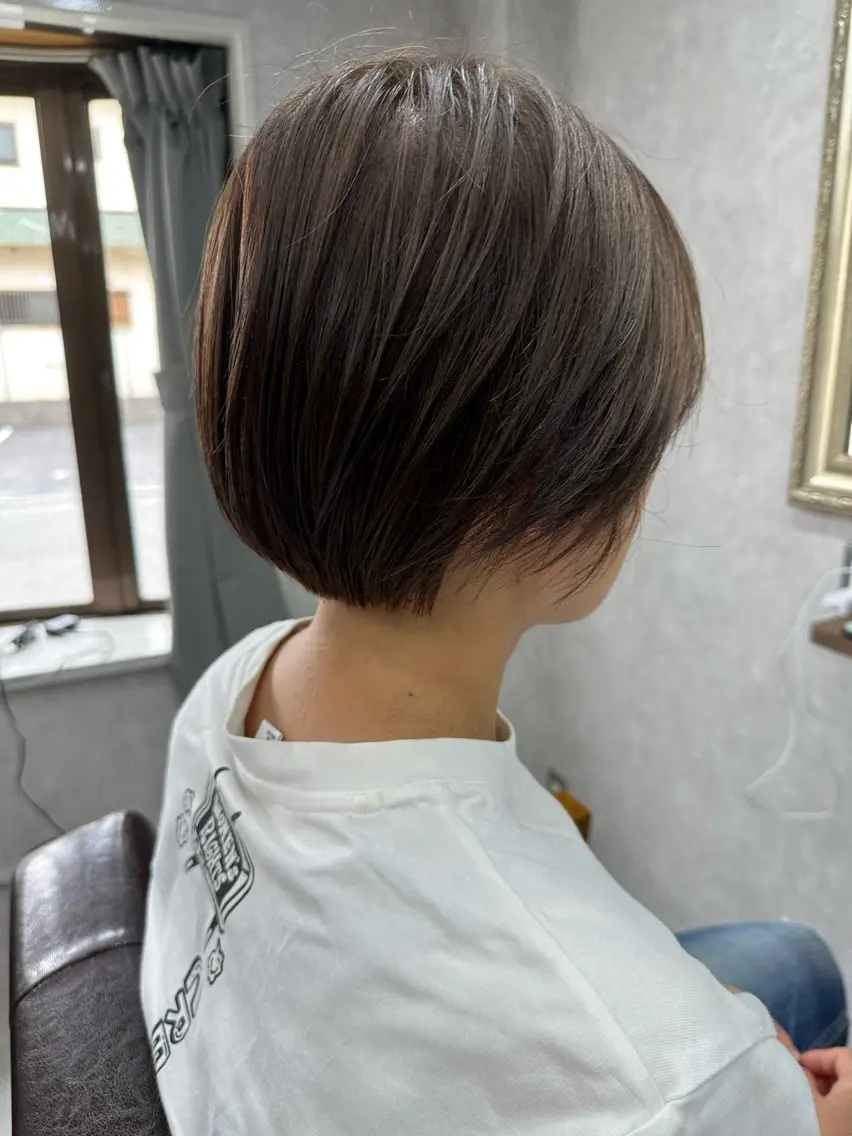 ショート カラー カット ヘアカラー トリートメント Lien 深井店のヘアスタイル