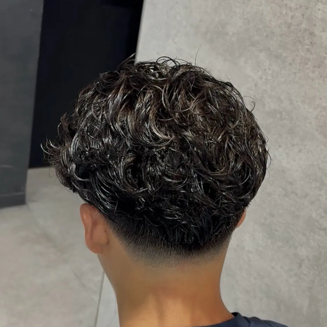 ショート カット パーマ トリートメント ヘアセット パーマ指名率No1 メンズ特化ケイトのヘアスタイル