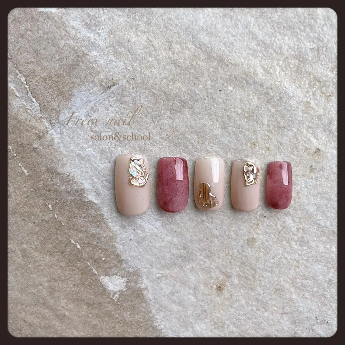 ネイル ハンドネイル ハンドケア freex nail /ニュアンス/個性派のネイルデザイン