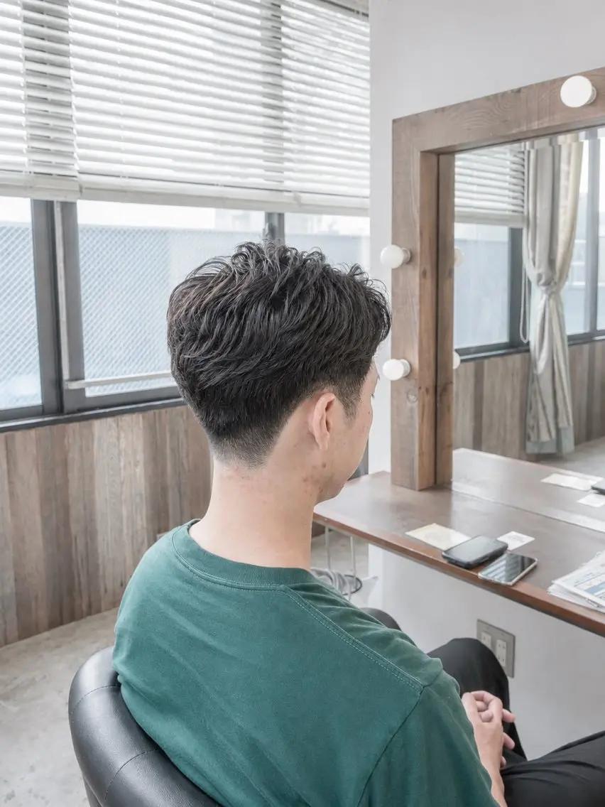 パーマ メンズ メンズパーマ パーマ 児玉 蒼空のヘアスタイル