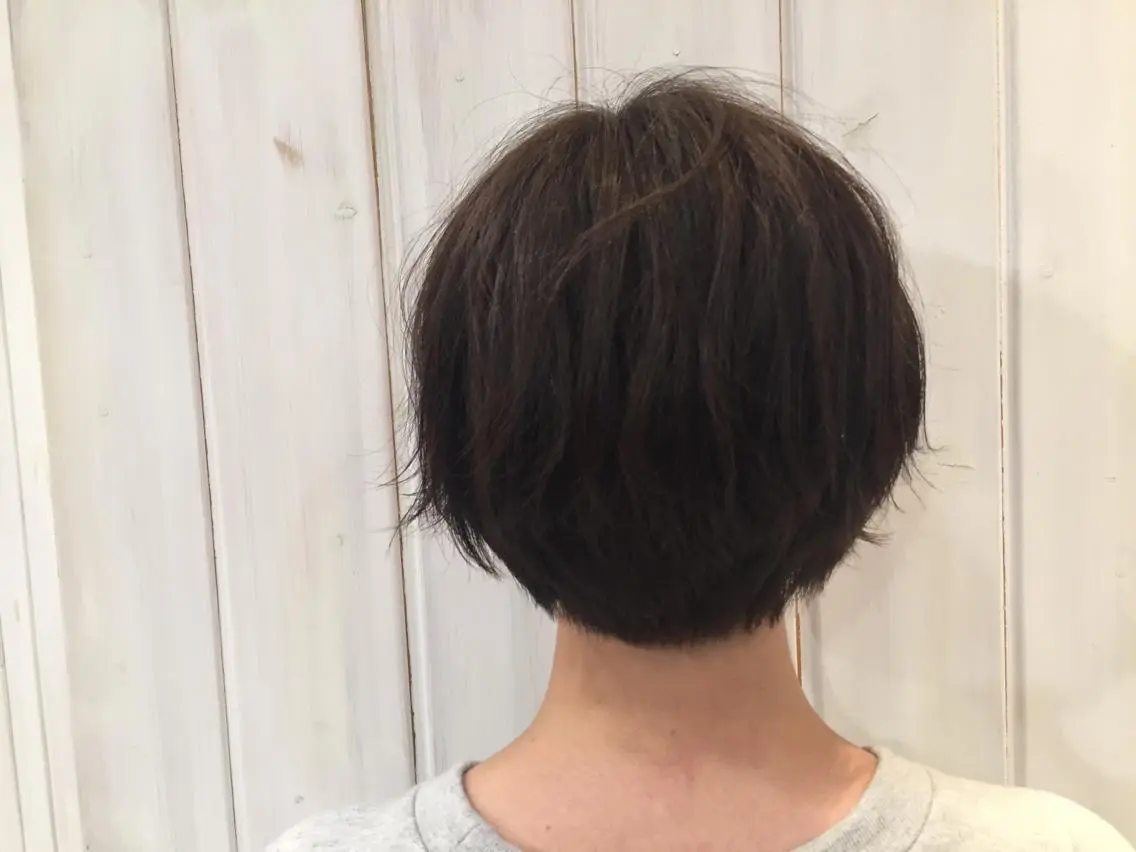 ショート ショートボブ ボブ ショートヘア 冨永 志穂の眉毛・アイブロウイメージ