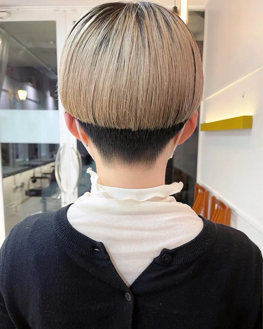 ショート カラー ショートヘア 小顔カット カット ヘアカラー トリートメント ooit 【オーイット】のヘアスタイル