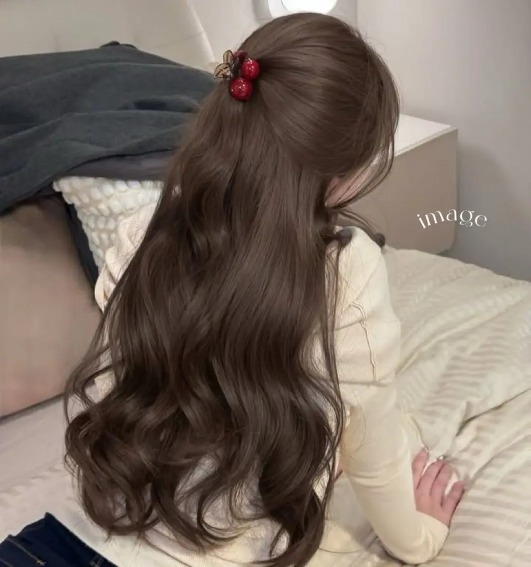 ロング カラー ヘアカラー トリートメント 🫧透明感カラー✖️ 髪質改善🫧川上葵のヘアスタイル