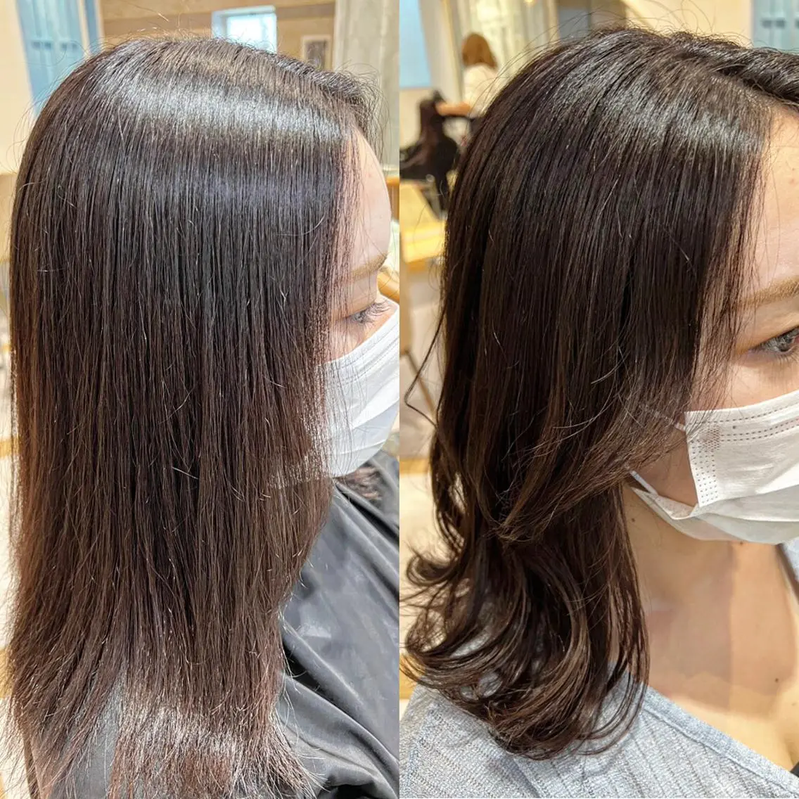 ロング カラー インナーカラー 顔周りカット 韓国風ヘア レイヤーカット カット ヘアカラー トリートメント 🍀小川大輔🍀 ボブ/ブリーチ🥇のヘアスタイル