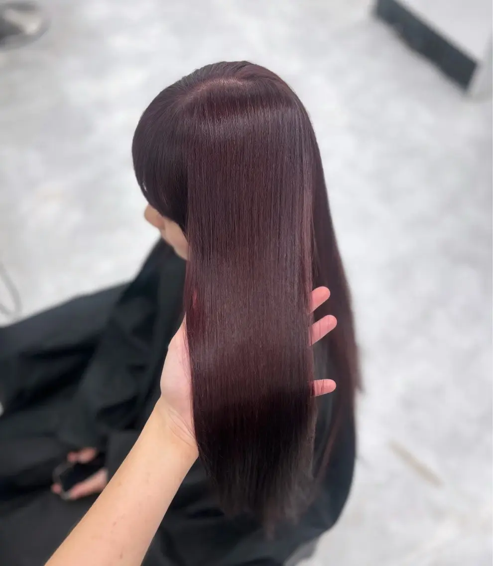 ロング カット ヘアカラー トリートメント ヘッドスパ ヘアセット 🥀艶髪/似合わせ 暖色/まな🥀のヘアスタイル
