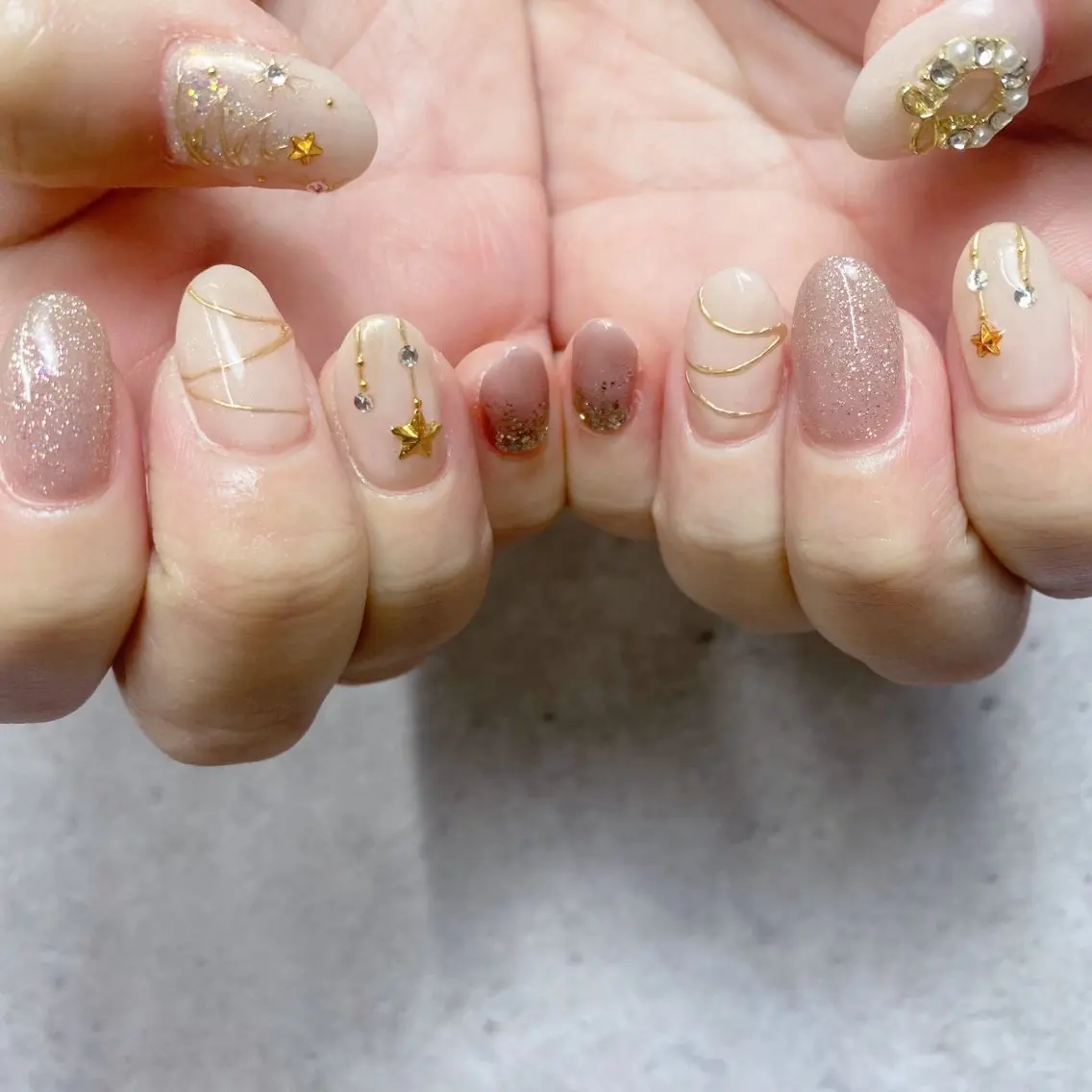 ネイル ハンドネイル フットネイル emma.nail kanakoのネイルデザイン