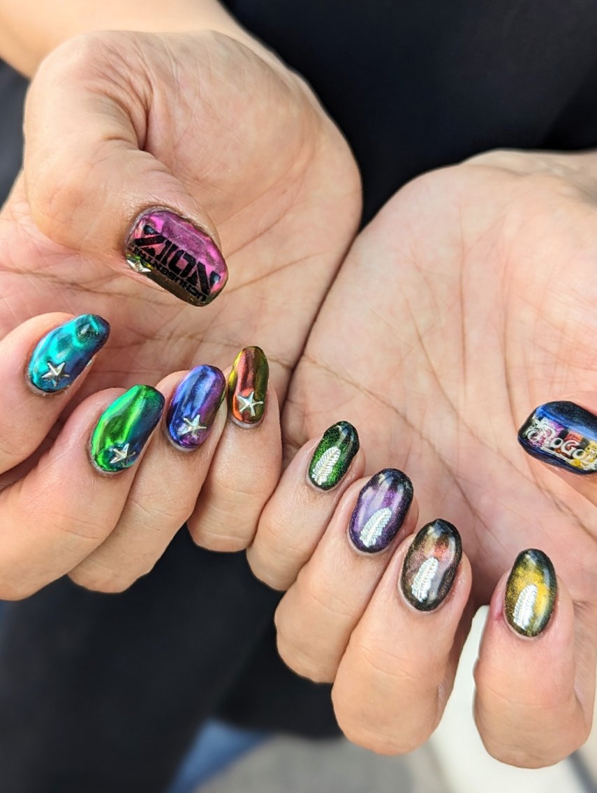 ネイル ハンドネイル 推しネイル | 　aycnailのネイルデザイン