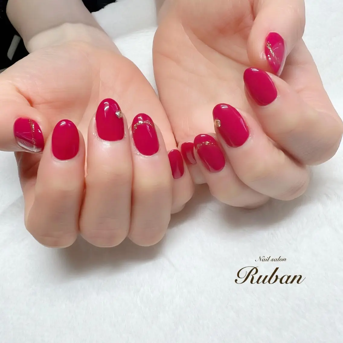 ネイル ワンカラーネイル Nail salon Rubanのネイルデザイン