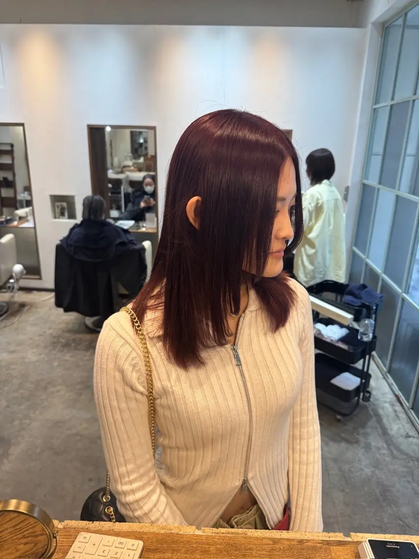 ミディアム ダブルカラー/ メンズパーマ🫧中村のヘアスタイル