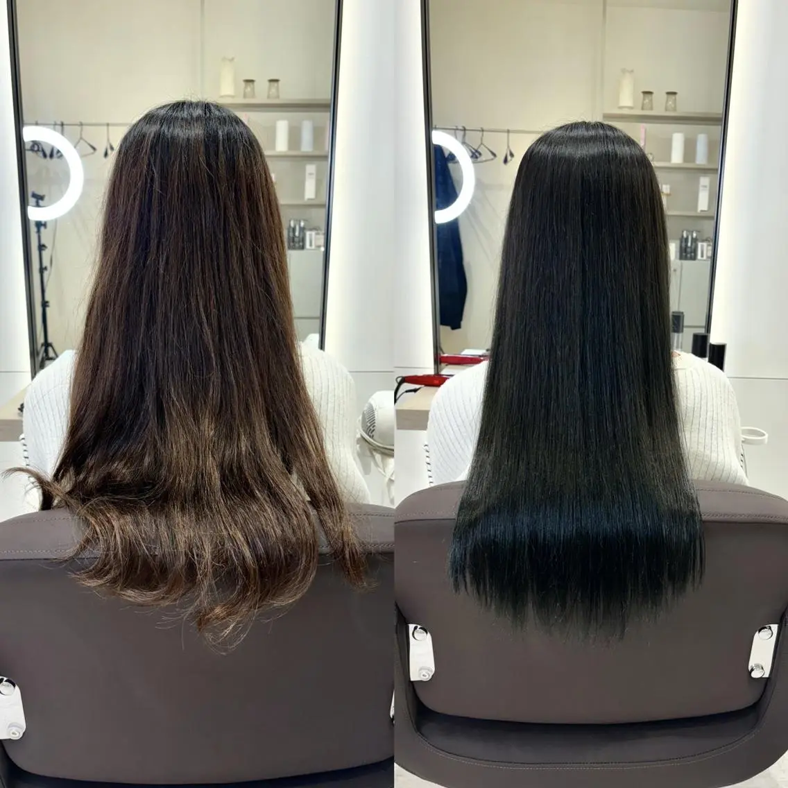 ロング EIGHT plum TOKIOリミテッドのヘアスタイル
