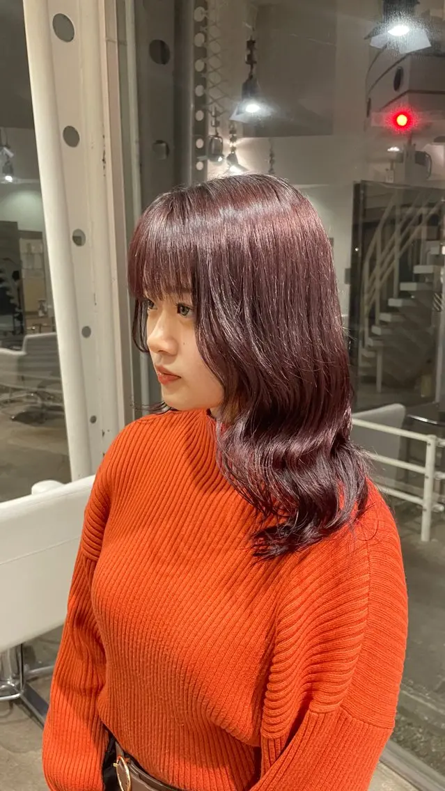〰️フロント、顔周りカット+イルミナカラー〰️の写真