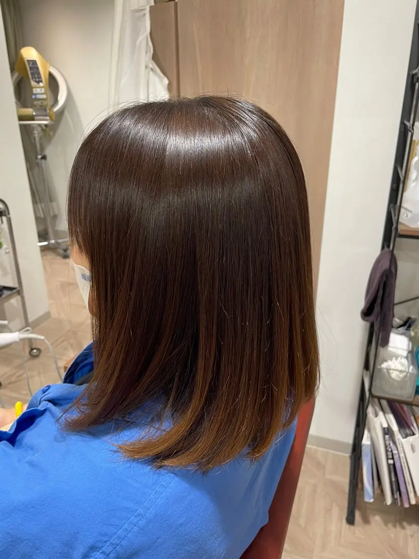 ミディアム 大山 透輝のヘアスタイル