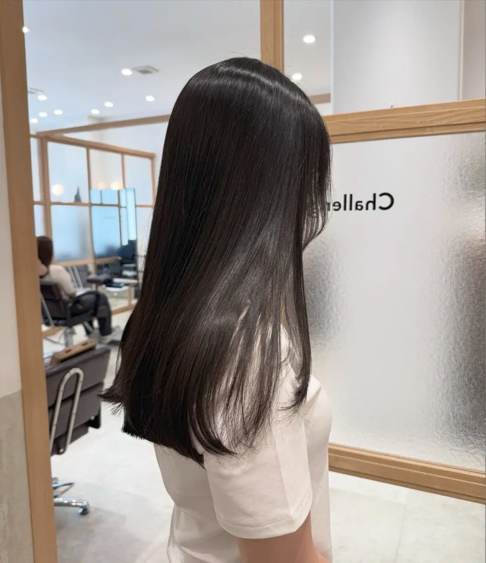 ロング カット ヘアカラー トリートメント 𓍯柔らかhair 𓍯 yukinoのヘアスタイル