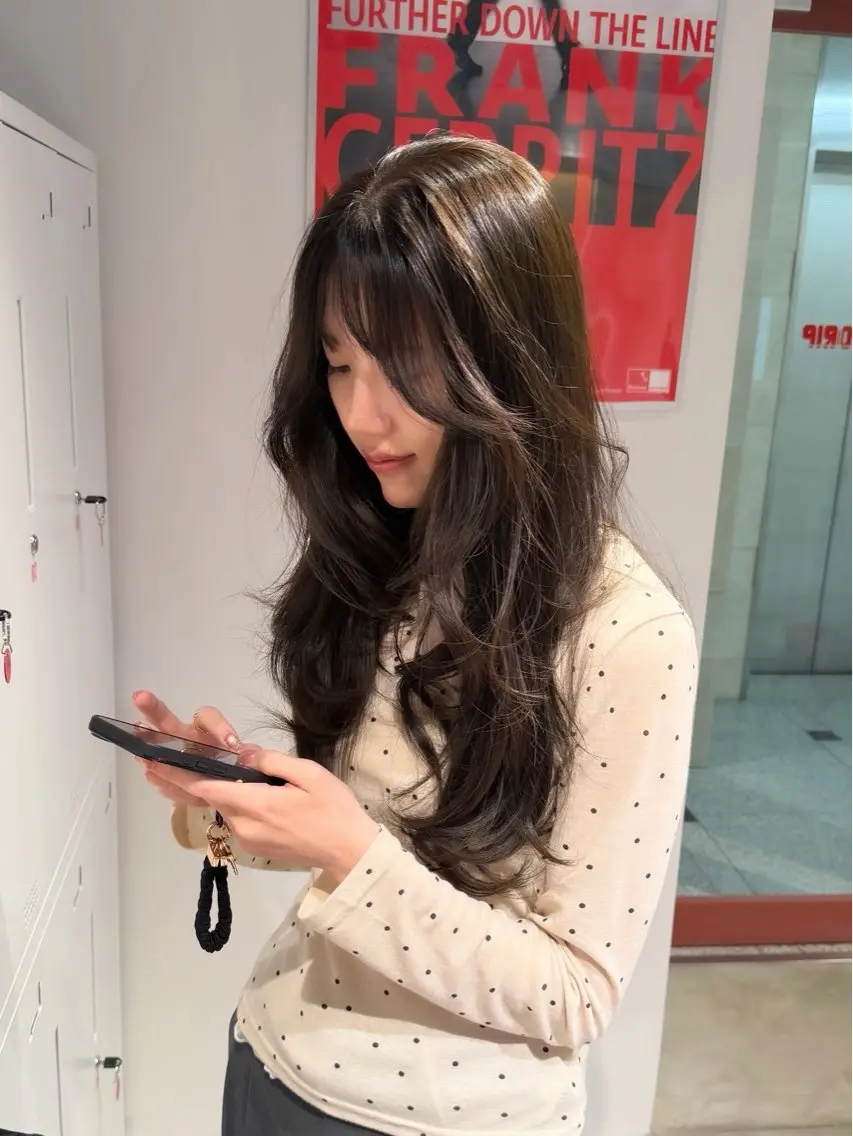 ロング DRIP HONOKAのヘアスタイル