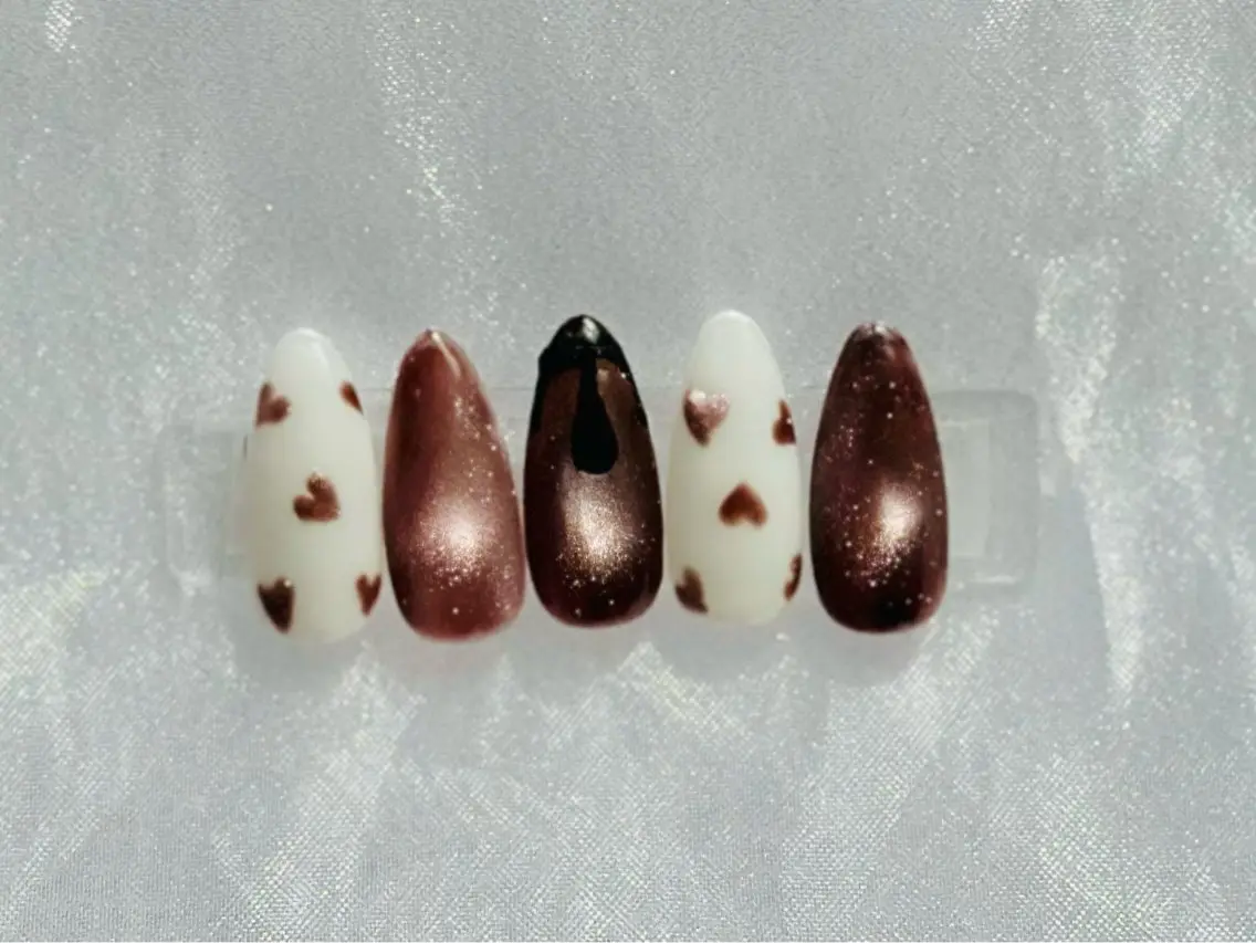 ネイル ハート nailsalon oluoluのネイルデザイン