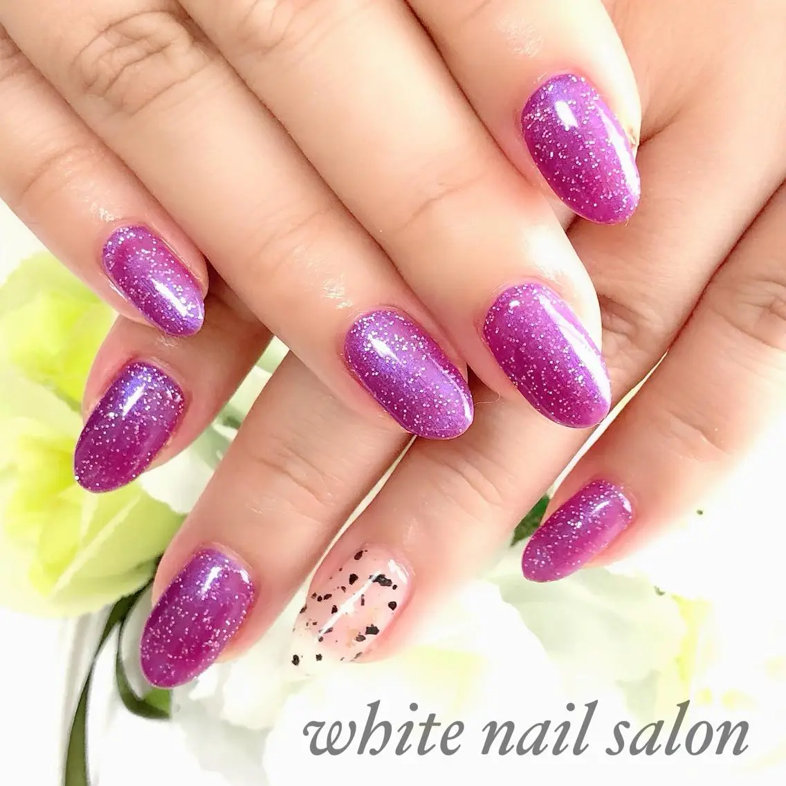 ネイル アートネイル フレンチネイル ジェルネイル ハードジェル 持ち込み white nail salonのネイルデザイン