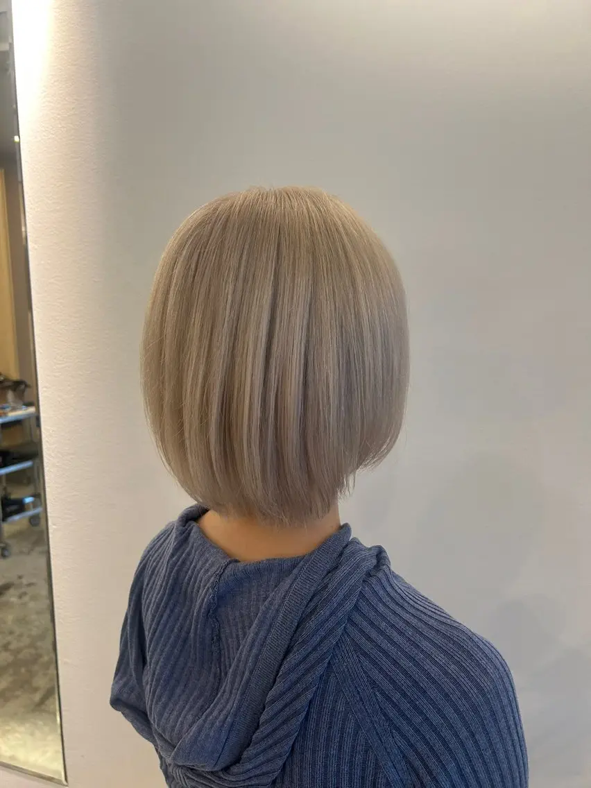 ショート カラー カット ヘアカラー HASIMOTO jijibyMOPSのヘアスタイル