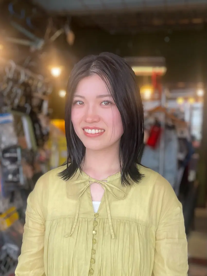 ミディアム カラー カット ヘアカラー トリートメント PATH-hair. storeのヘアスタイル